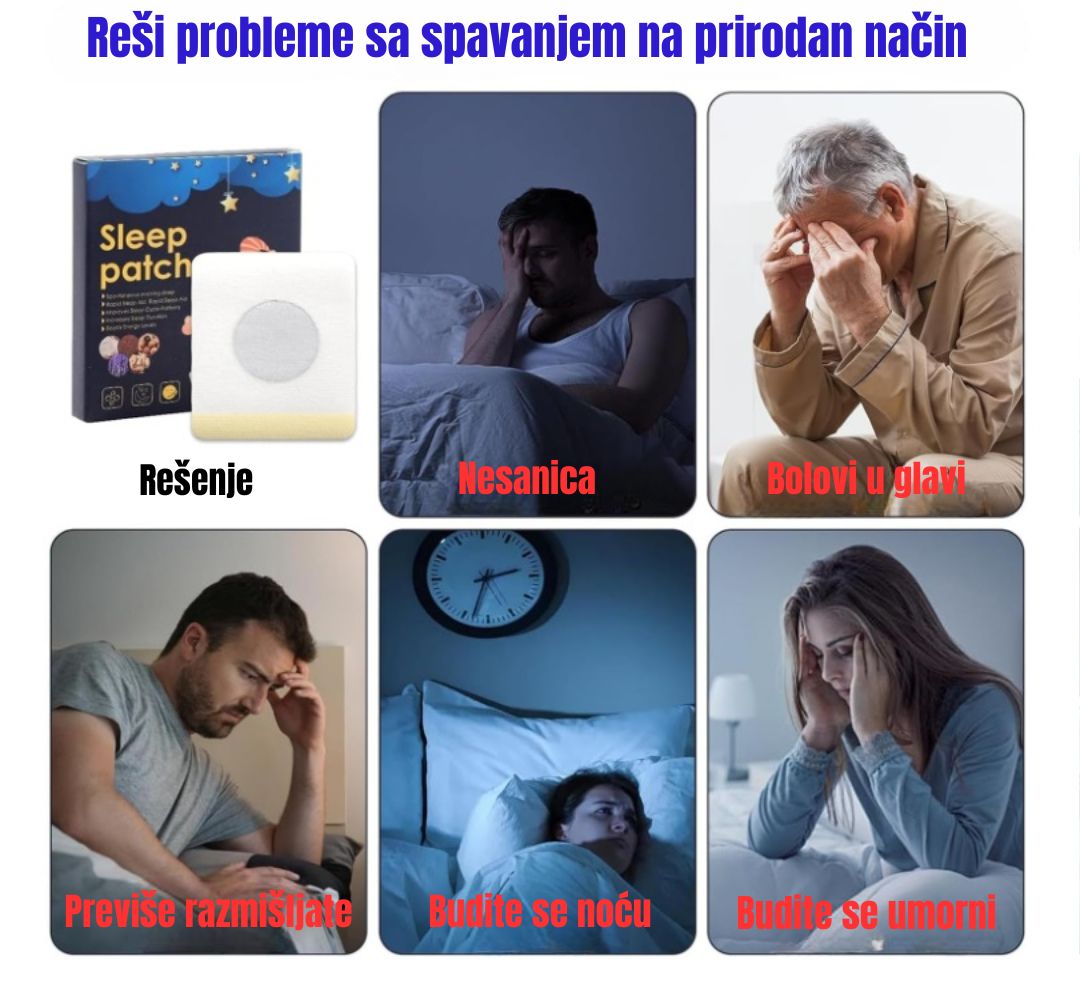 Flasteri za miran san na prirodnoj bazi