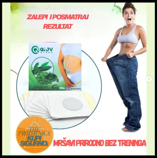 Redukcioni flasteri sa prirodnim ekstraktima za mršavljenje